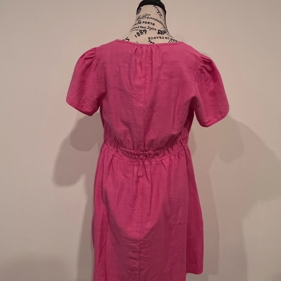 Isabel Womens Casual Pink Maternity Dress - Picture 2 of 3